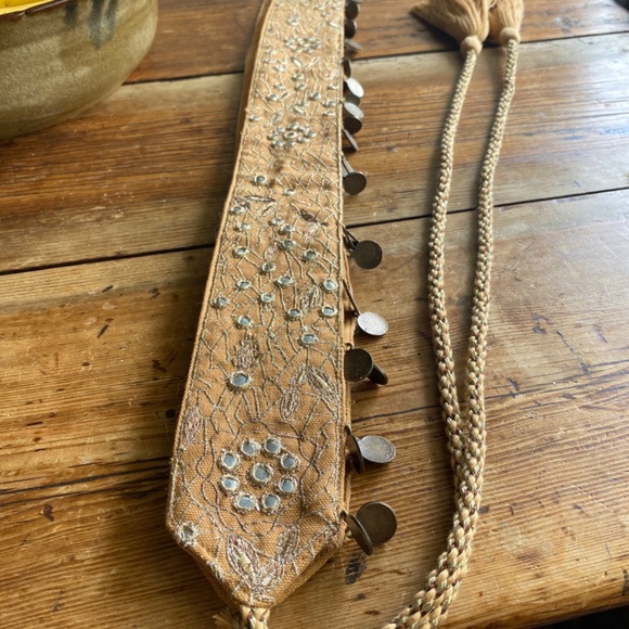 Embellished belt tassel belt freepeople belt - Picture 5 of 8